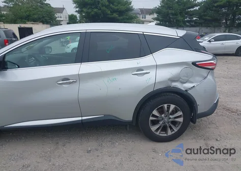 2017 Nissan Murano Sl from USA, damaged, VIN 5N1AZ2MH2HN177892